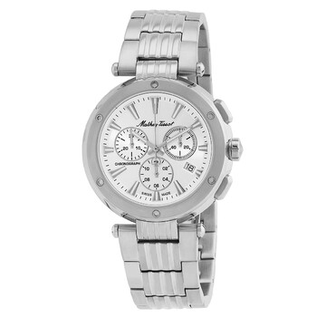 Neptune Chrono Chronograph Quartz Silver Dial Watch H912CHAI