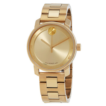 New Bold Access Quartz Gold Dial Watch