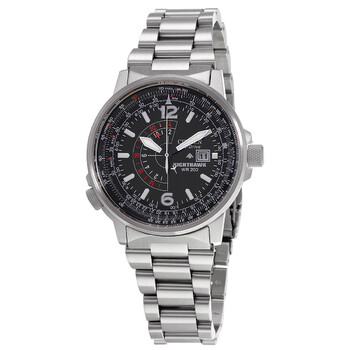 Nighthawk EcoDrive Pilot Watch Watch BJ700052E