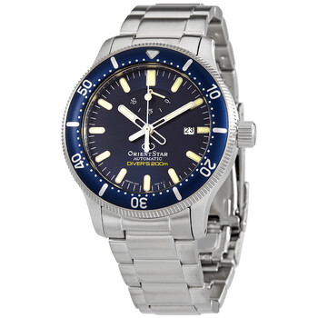 Orient Star Automatic Blue Dial Watch REAU0302L00B