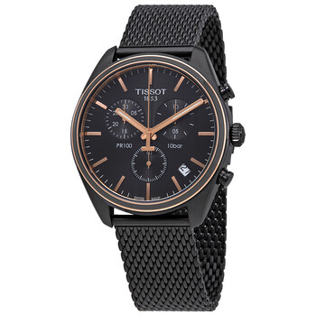 PR 100 Chronograph Black Dial Watch T101.417.23.061.00
