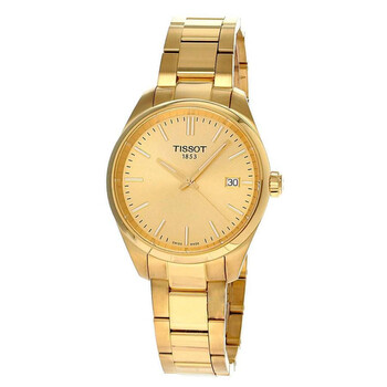 PR 100 Quartz Champagne Dial Watch T1502103302100