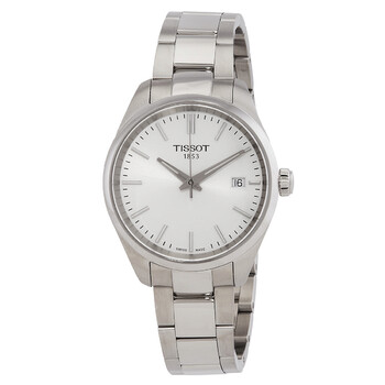 PR 100 Quartz Silver Dial Watch T1502101103100
