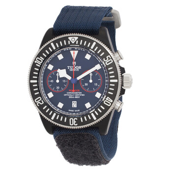 Pelagos FXD Chronograph Alinghi Red Bull Racing Edition Automatic Chronometer Blue Dial Watch M25807KN0001