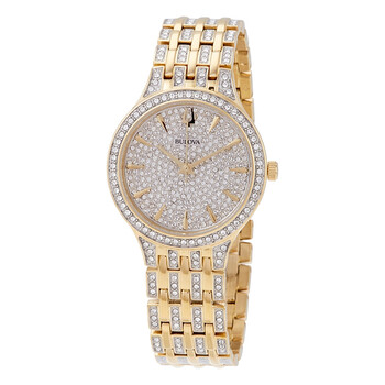 Phantom Crystal Pave Dial Watch 98L263