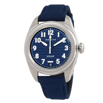 Pilot Automatic Blue Dial Watch 03.4000.362051.I003