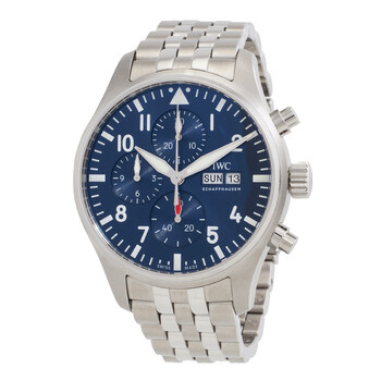 Pilots Chronograph Automatic Blue Dial Watch IW378004