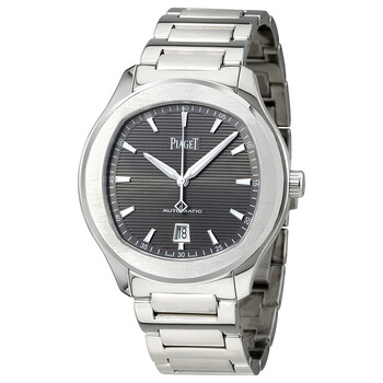 Polo S Automatic Grey Guilloche Dial Watch G0A41003
