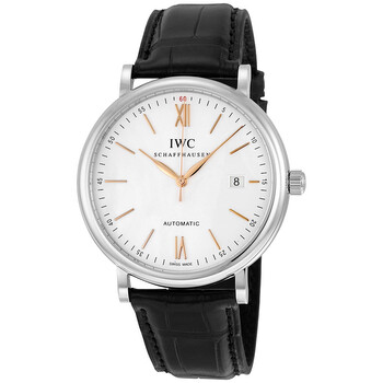 Portofino Automatic Silverplated Dial Watch IW356517