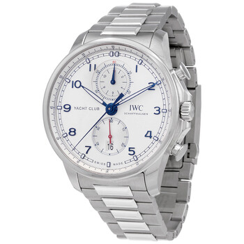 Portugieser Yacht Club Chronograph Automatic Silver Dial Watch IW390702