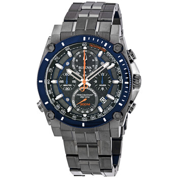 Precisionist Chronograph Quartz BlackBlue Dial Watch 98B343