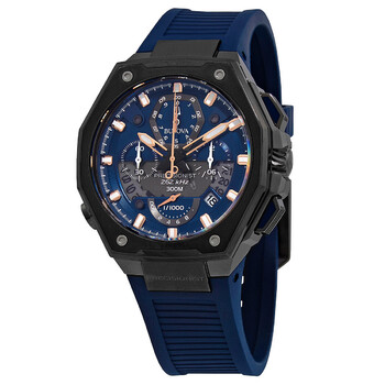 Precisionist Chronograph Quartz Blue Dial Watch 98B357