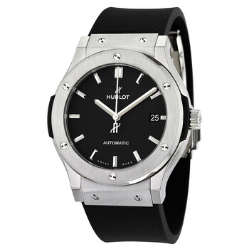 Preowned Hublot Classic Fusion Automatic Black Dial Watch 511.NX.1171.RX