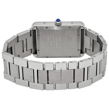 Preowned Preowned Cartier Tank Solo XL Automatic Silver Dial Watch W5200028