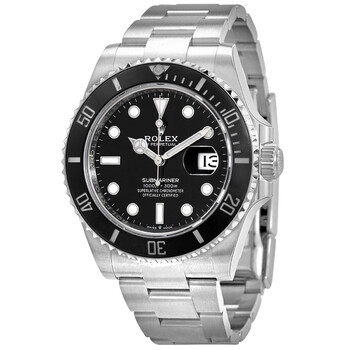 Preowned Preowned Rolex Submariner Automatic Chronometer Black Dial Watch 126610LN