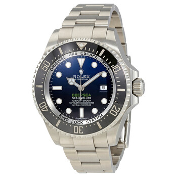 Preowned Rolex SeaDweller Deepsea Automatic Chronometer Blue Dial Watch 116660BLSO