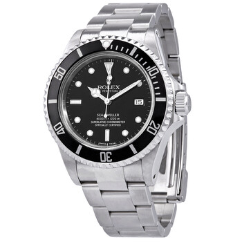 Preowned Rolex Sea Dweller Automatic Black Dial Watch 16600BKSO