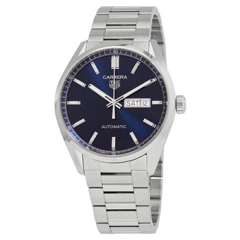Preowned Tag Heuer Carrera Automatic Blue Dial Watch WBN2012BA0640
