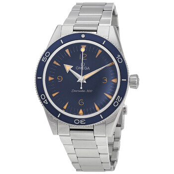 Preowned Omega Seamaster Automatic Chronometer Blue Dial Watch 234.30.41.21.03.001
