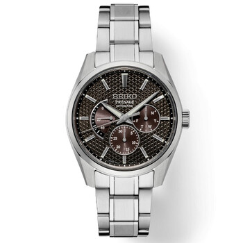 Presage Automatic Black Dial Watch SPB307J1