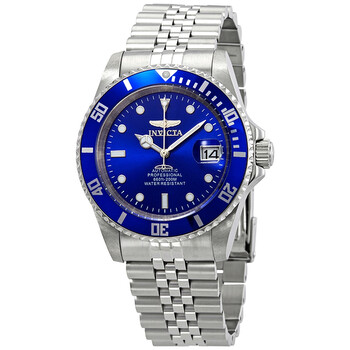 Pro Diver Automatic Blue Dial Stainless Steel Watch