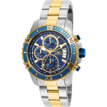 Pro Diver Chronograph Blue Dial Watch