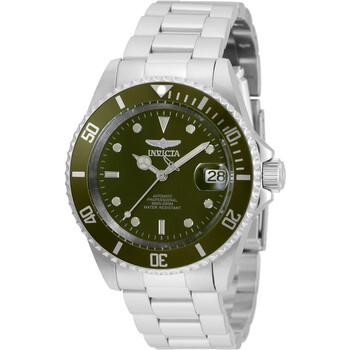 Pro Diver Date Automatic Green Dial Watch