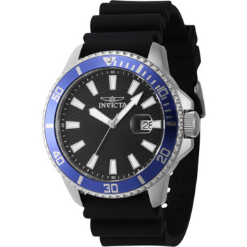 Pro Diver Quartz Date Black Dial Watch