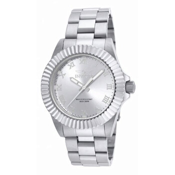 Pro Diver Silver Dial Stainless Steel Watch