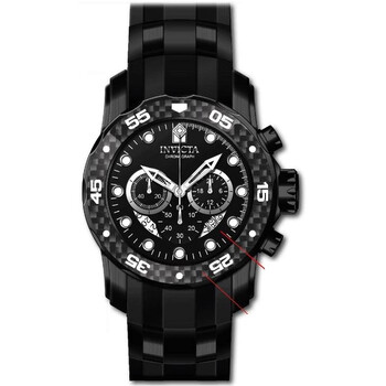 Pro Diver Zager Exclusive Chronograph Quartz Black Dial Watch