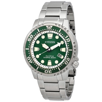 Promaster EcoDrive Green Dial Watch BN015885X