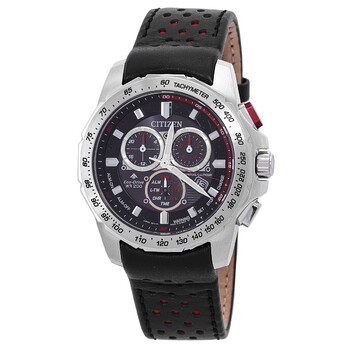 Promaster MX Perpetual Alarm Chronograph Black Dial Watch BL557001E