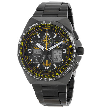 Promaster Skyhawk AT Chronograph GMT Black Dial Watch JY812759E