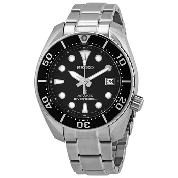 Prospex Automatic Black Dial Stainless Steel Watch SPB101J1