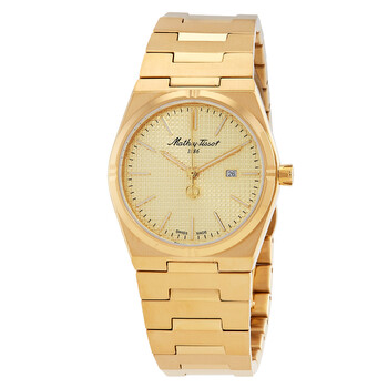 Quartz Gold Dial Watch D117PDI