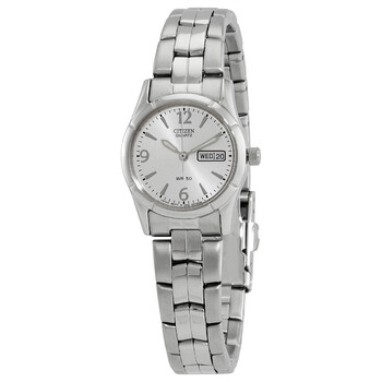 Quartz Silver Dial Watch EQ054057A