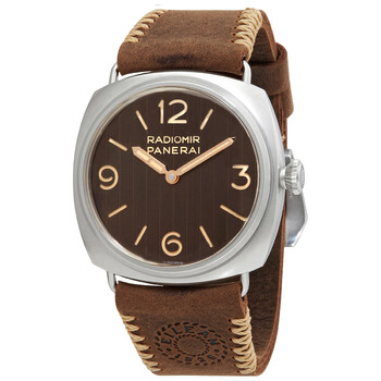 Radiomir Eilean Hand Wind Brown Dial Watch PAM01243