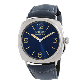 Radiomir Officine 45mm Hand Wind Blue Dial Watch PAM01383