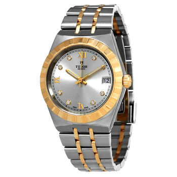 Royal Automatic Diamond Silver Dial Watch M284030002
