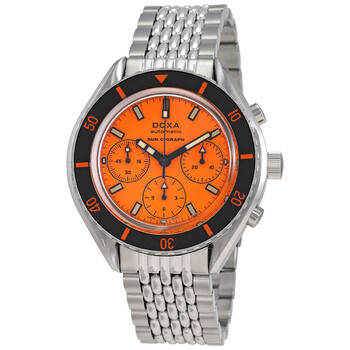 SUB 200 CGRAPH Professional Chronograph Automatic Orange Dial Watch 798.10.351.10