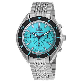 SUB 200 CGraph Aquamarine Chronograph Automatic Blue Dial Watch 798.10.241.10