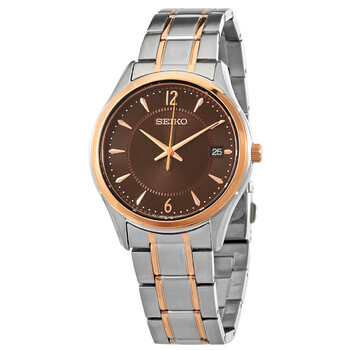 Sapphire Quartz Brown Dial Watch SUR470P1