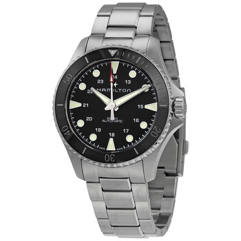 Scuba Automatic Black Dial Watch H82515130