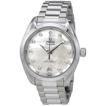 Seamaster Aqua Terra Mother of Pearl Dial Watch 220.10.34.20.55.001