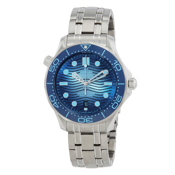 Seamaster Automatic Chronometer Summer Blue Dial Watch 210.30.42.20.03.003