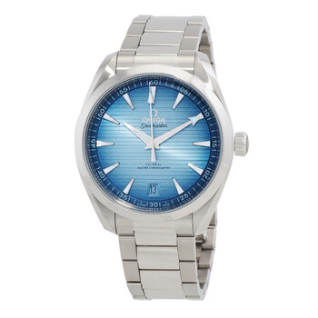 Seamaster Automatic Chronometer Summer Blue Dial Watch 220.10.41.21.03.005