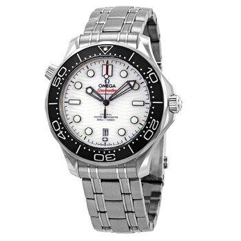 Seamaster White Dial Watch 210.30.42.20.04.001