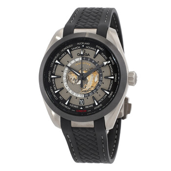 Seamaster World Time GMT Automatic Chronometer Grey Dial Watch 220.92.43.22.99.001