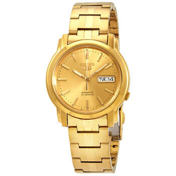 Series 5 Automatic Gold Dial Watch SNKK76