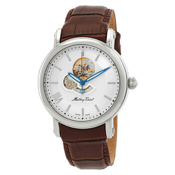 Skeleton Automatic White Dial Watch H7053AI